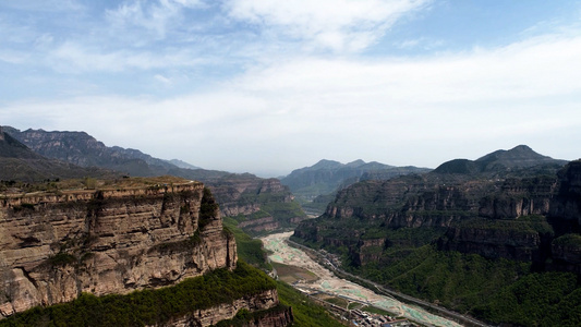 4k航拍5A景区林州太行大峡谷[邓州]视频