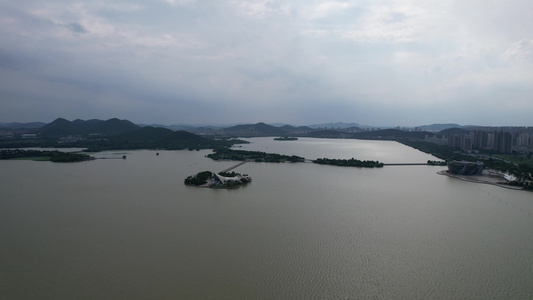 江苏徐州云龙湖5A景区航拍 视频