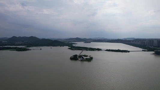 江苏徐州云龙湖5A景区航拍 视频