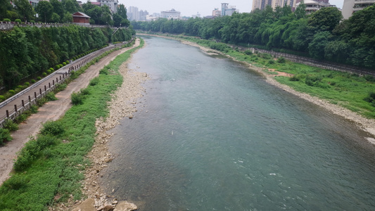 清江河水水流4K视频