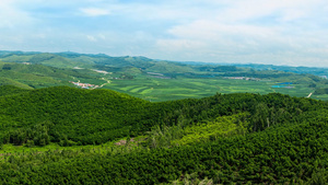 吉林六鼎山文化旅游区5A景点15秒视频