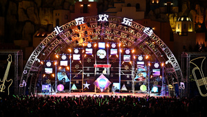 北京欢乐谷流行音乐会130秒视频