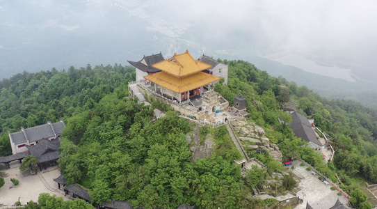 武汉木兰山古建筑风格视频