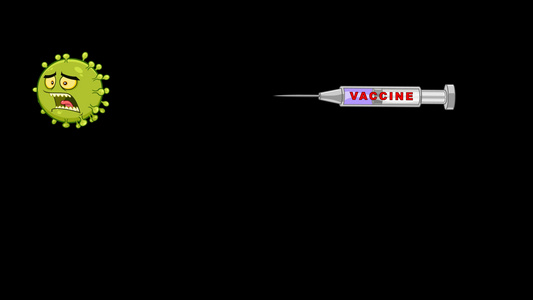 3d动画疫苗解决病毒视频
