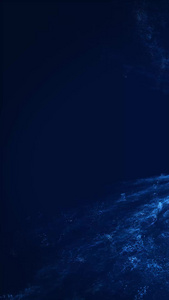 蓝色大海海洋粒子波浪背景舞台舞美视频