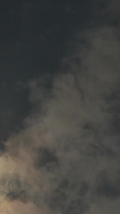 6k延时月亮光影云彩实拍素材视频
