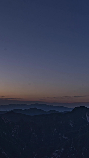 山顶日出旅游景区12秒视频