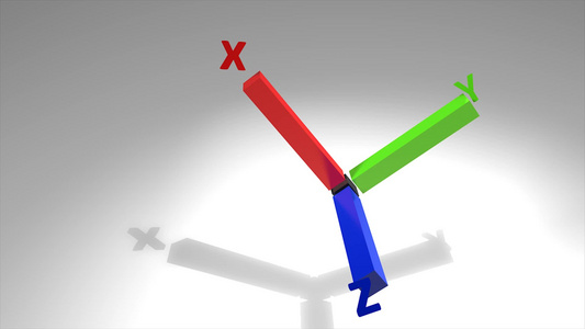 概念动画3D轴视频