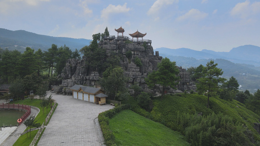  5a景区万盛石林龙鳞石海香炉峰视频