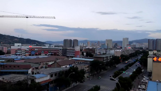 西宁城市街景视频