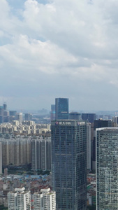 广州城市中轴线金融商务区视频