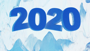 在冰冻的洞穴霜冻的20205秒视频