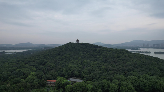 无锡太湖鼋头渚风景区航拍视频