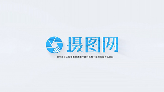 简洁科技LOGO演绎AE模板视频