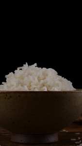 米饭熟米饭大米饭白米饭视频