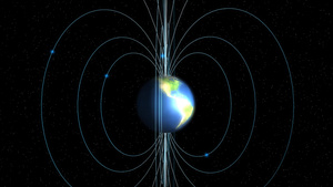 地球磁场行星科学物理学教育14秒视频
