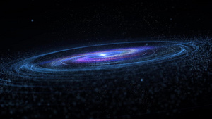 超大气星空粒子旋涡背景15秒视频