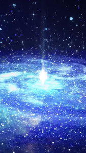 梦幻星空粒子舞台背景视频粒子冲屏视频
