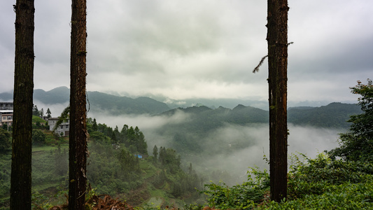 4K高山云海延时风光视频