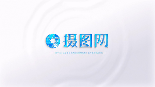 简洁科技LOGO演绎AE模板视频