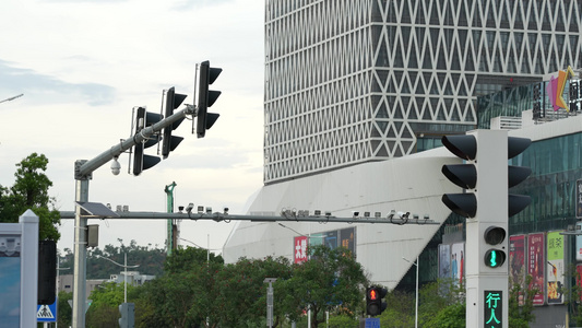 城市道路交通视频