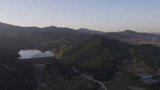 大山山林航拍视频