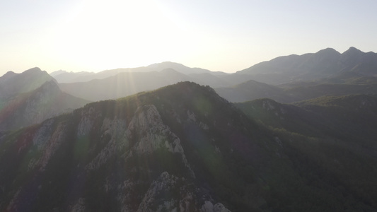 大山山林航拍视频