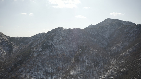 小珠山雪景视频