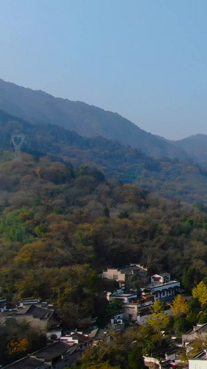 航拍安徽皖南5A景点著名古村落查济风景区全景视频旅游目的地113秒视频