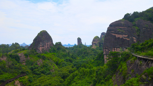 龙虎山5A风景区丹霞地貌航拍合集4K[第一辑]视频