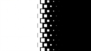 4k白色方块转场动画元素5秒视频