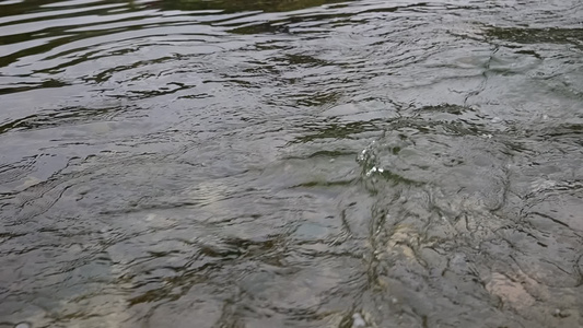 慢动作升格水流水源流水实拍视频视频