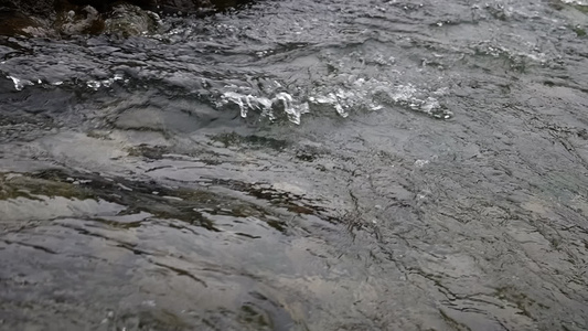 慢动作升格水流水源流水实拍视频视频