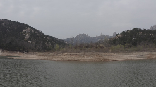 青岛大珠山风景区航拍视频