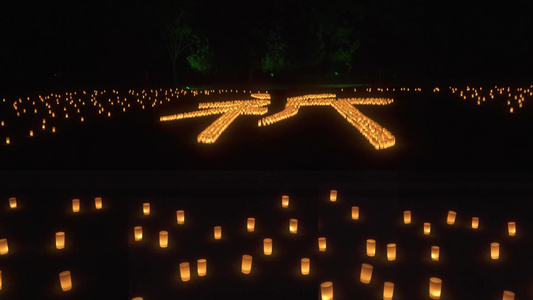 蜡烛烛光祈福祈祷感恩祝福祈福烛光视频