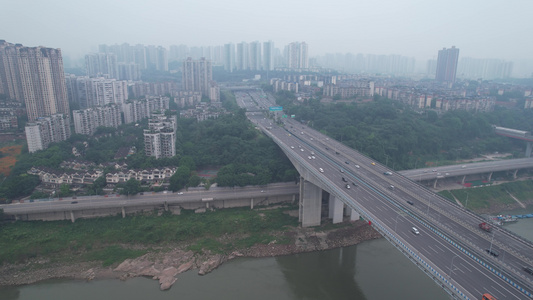 重庆高家花园大桥视频