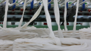 一家纺织厂的线条生产7秒视频