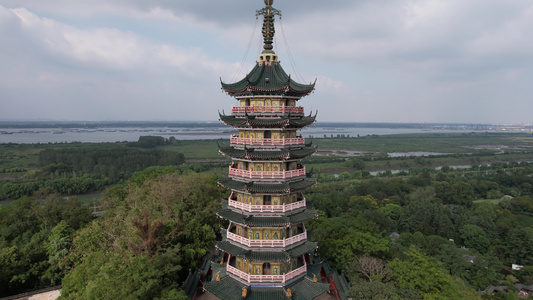 江苏镇江焦山风景区镇江旅游视频