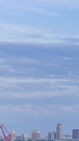 延时摄影武汉地标建筑鹦鹉洲长江大桥夕阳晚霞天空江景素材天空素材11秒视频