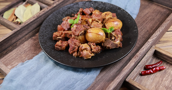 鸡蛋烧肉视频