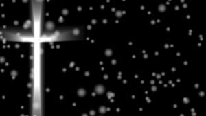 基督教圣十字和横梁的宗教12秒视频