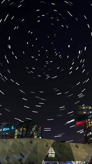 北京当代MOMA环绕星轨之动态加班族10秒视频