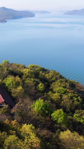 航拍5A景点天目湖山水园景区景点状元阁视频合集旅游目的地视频