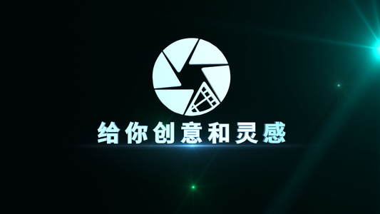 震撼4K科技感LOGO演绎视频