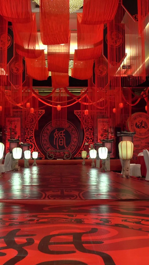 中国传统汉式婚礼现场传统婚礼39秒视频