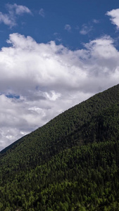 亚拉雪山延时拍摄甘孜旅游视频