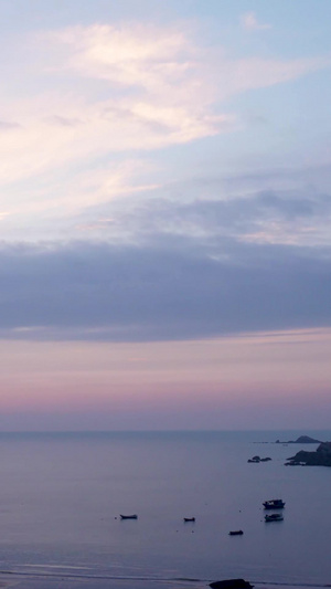 实拍海边日出延时摄影12秒视频