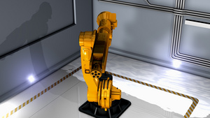 重工业机器人臂展16秒视频