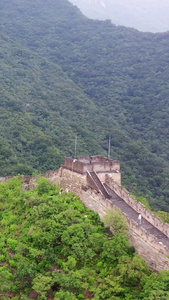 北京慕田峪长城夏季风光北京旅游视频