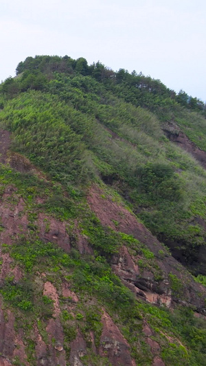 5A风景区龙虎山木筏竹筏游览高空航拍世界遗产81秒视频